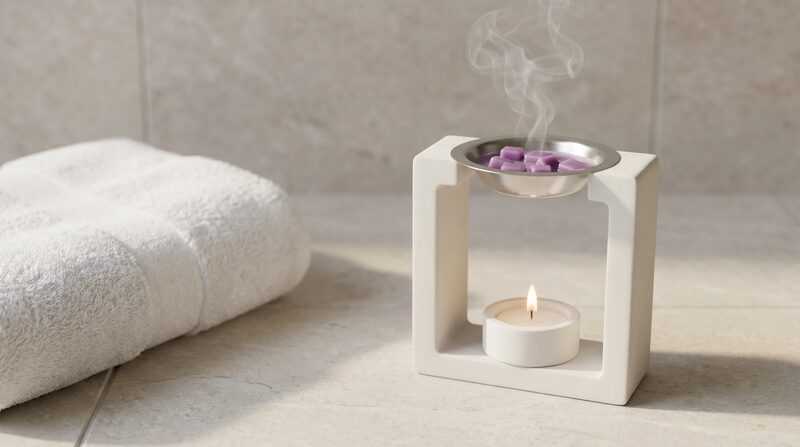 Fürdőszoba mint otthoni spa – Gyertya, aromalámpa, kerámia