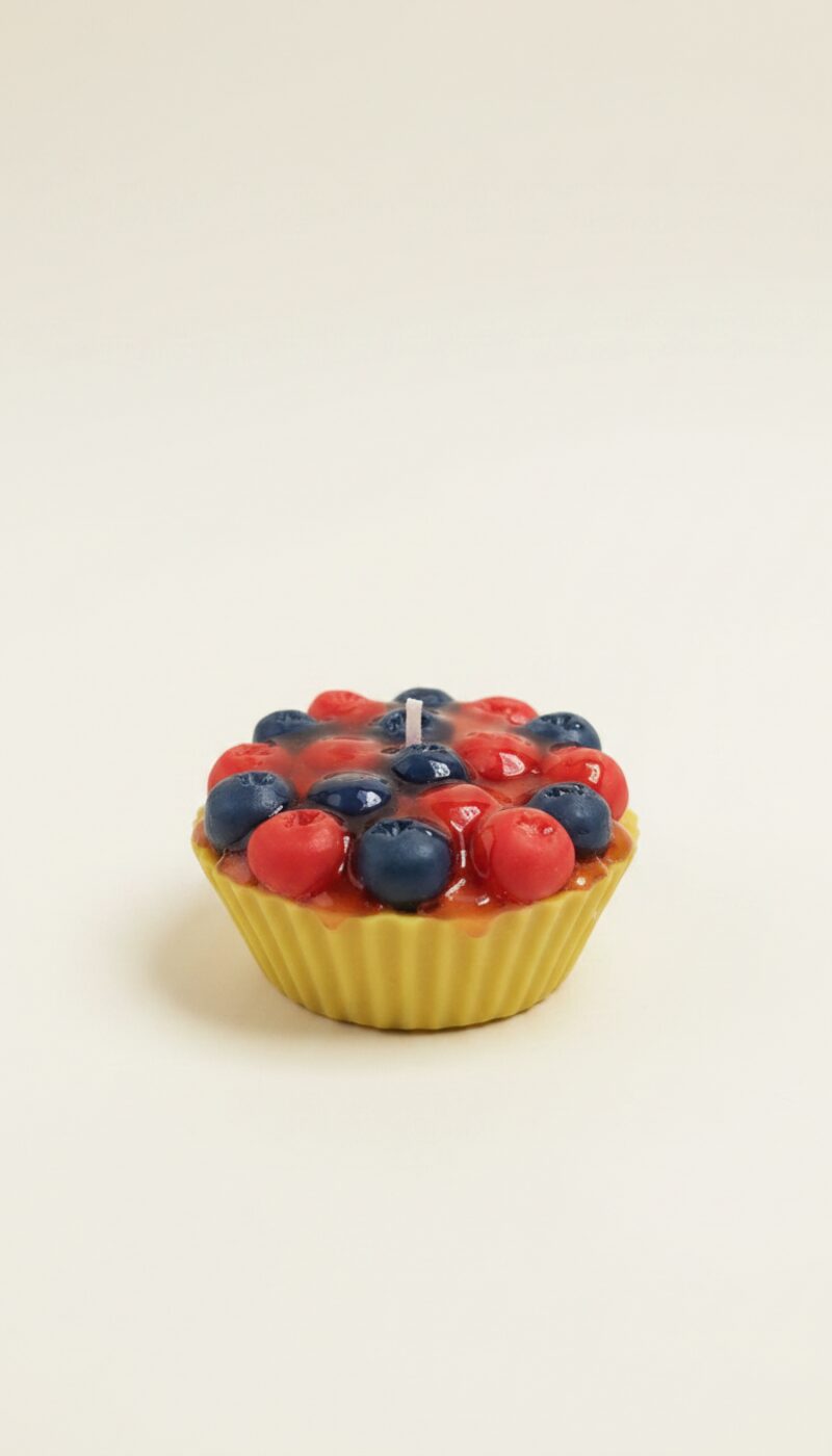 Áfonyás muffin szójaviasz gyertya