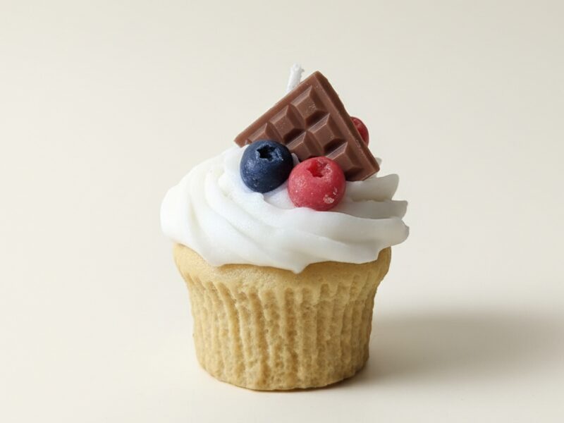 Krémes áfonyás muffin