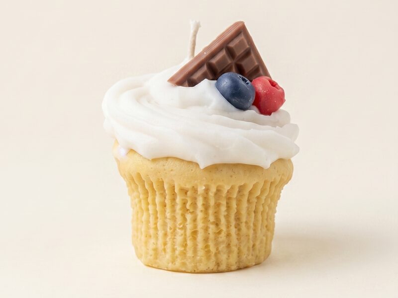 Krémes áfonyás muffin