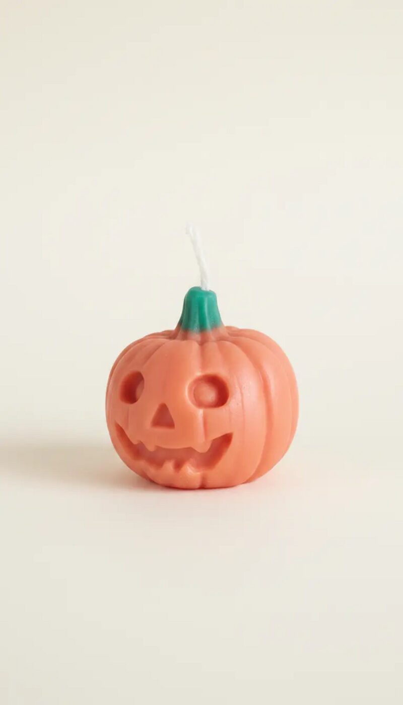 Halloweeni tök – töklámpás kézműves szójaviasz gyertya